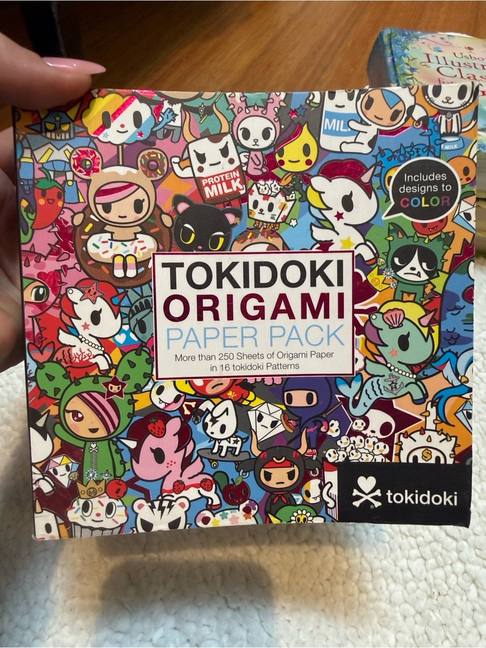 tokidoki Origami Paper Pack - Multicolor Character Designs